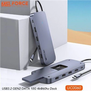 Infiniti Data USB3.2 GEN2 MultiPorts HDMI 4k@60hz Veri 10Gbps Güç Dağıtımlı 100W